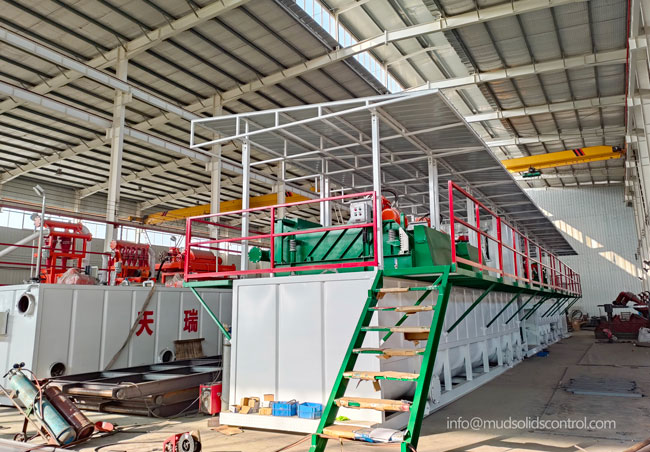 TR ZJ40 solids separation system for oilfield