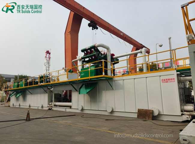 ZJ50 rig solids control unit 5 stage system