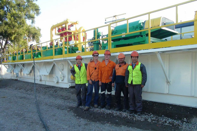 resistant drilling mud processing system for Nigeria oilfields