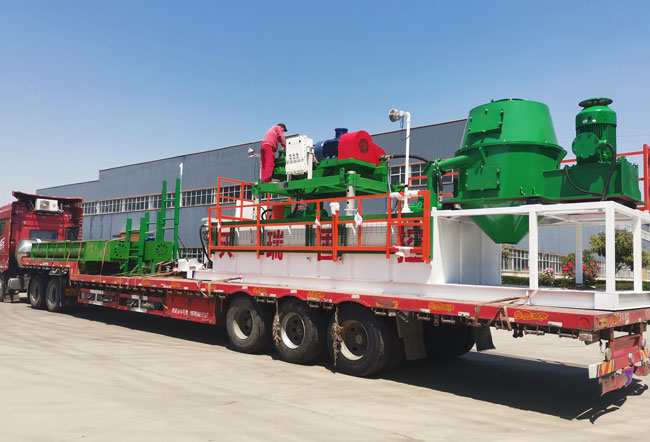 api q1 certified oilfield waste treatment system for drilling cuttings