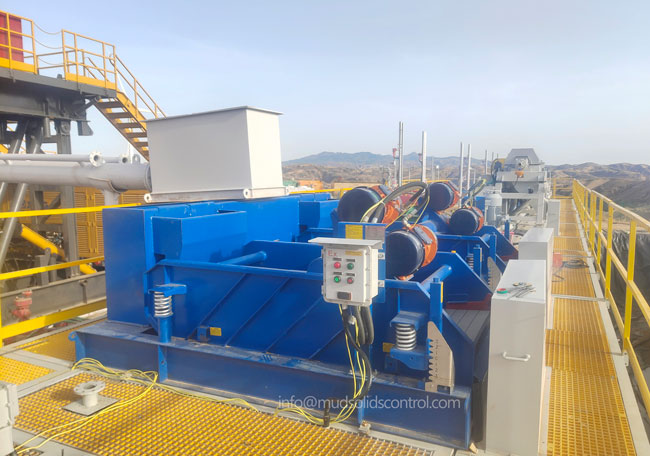 Drilling Mud System with high efficiency shale shaker Drilling Mud System with high efficiency shale shaker