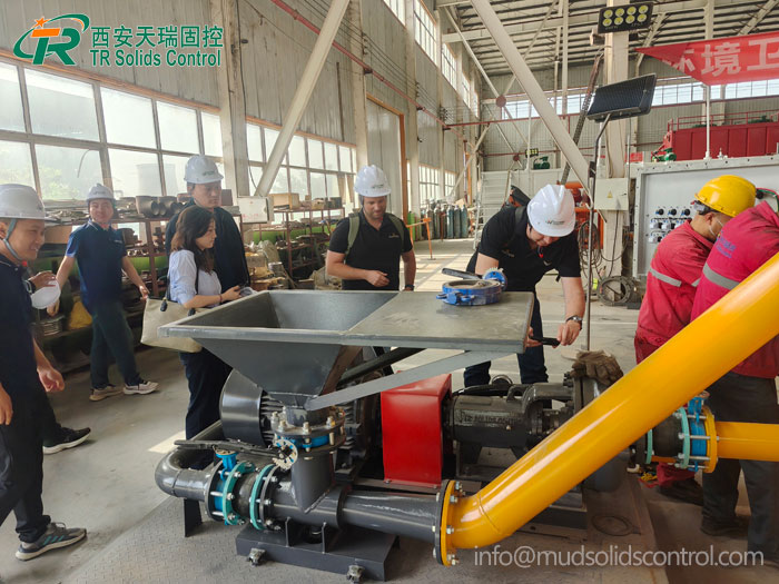 German Customers Accept Solids Control System at TR Solids Control