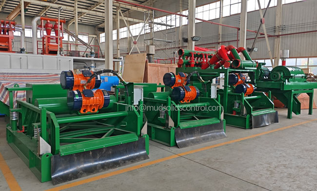 cost-effective oilfield solids control equipment for drilling operations