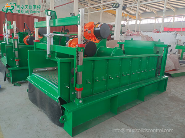 Replace derrick 2000 linear shale shaker to extend mud life