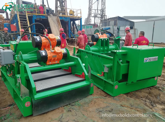 TR Solids Control shale shaker for oil drilling mud recycling