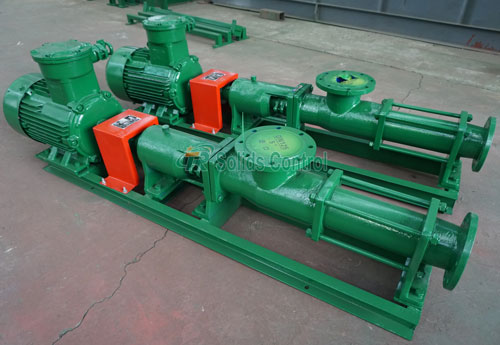 screw pump for slurry