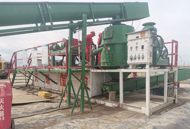 Solids Handling for oil based mud recycling