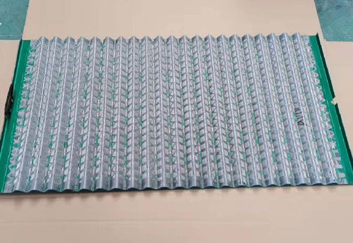 Hyperpool PMD screen for Derrick Hyperpool 4-panel shale shaker