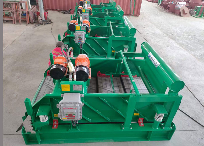 Elliptical Motion Shale Shakers used in drilling fluid treatment