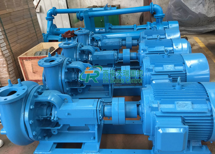 TR solids control equipment package for drilling fluid treatment