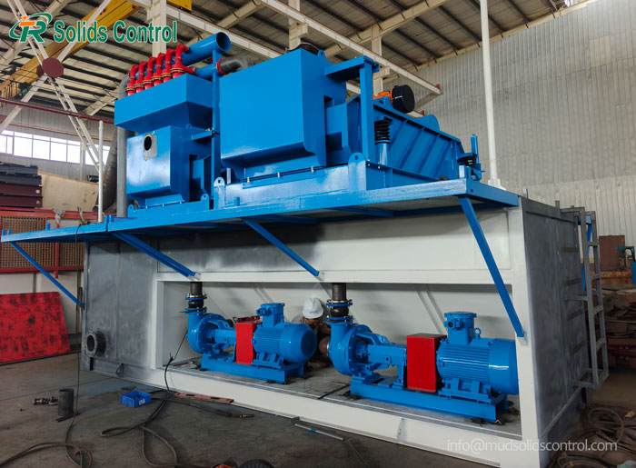 Centrifugal pump for HDD mud recycling system