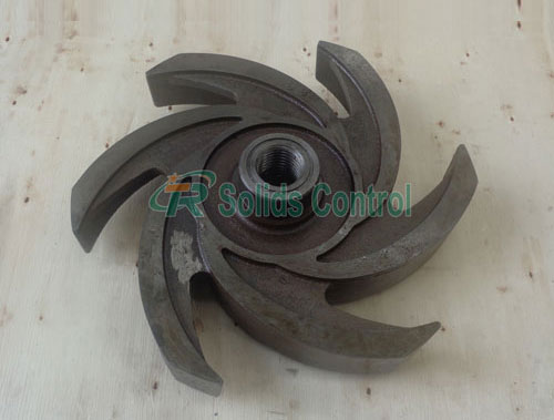 Pump impeller for centrifugal sand pump replacement