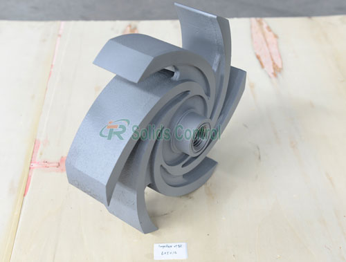 Pump impeller for drilling mud and solids control systems