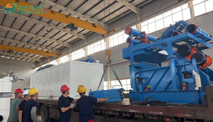 HDD Mud Recycling System Shipped to Israel HDD Mud Recycling System Shipped to Israel