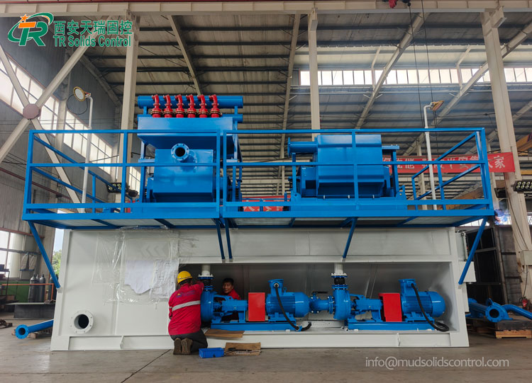 HDD mud recycling system for Israel drilling HDD mud recycling system for Israel drilling