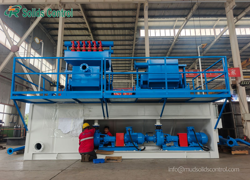 HDD Mud Recycling System for Israel Directional Drilling