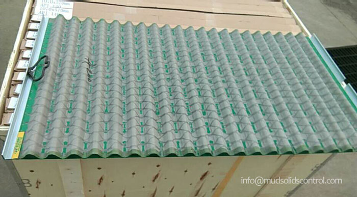 API shaker screens supplied for a Derrick FLC 503 in Turkish oilfield drilling