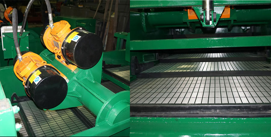 shale shaker screen conveying drill cuttings while recovering drilling fluid shale shaker screen conveying drill cuttings while recovering drilling fluid