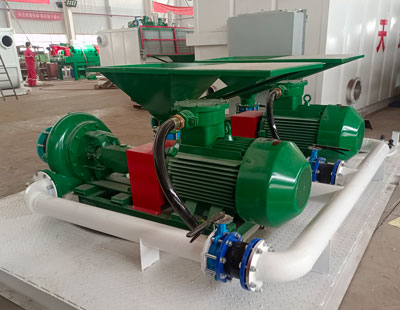 TR jet mud mixer for solids control system