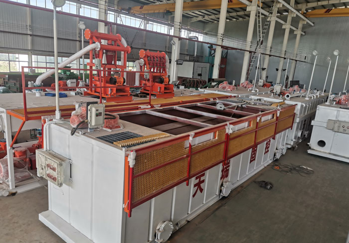 desilter used in ZJ50 solids control system