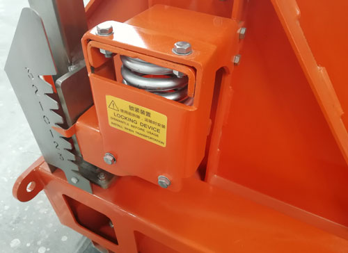 locking device of shale shaker