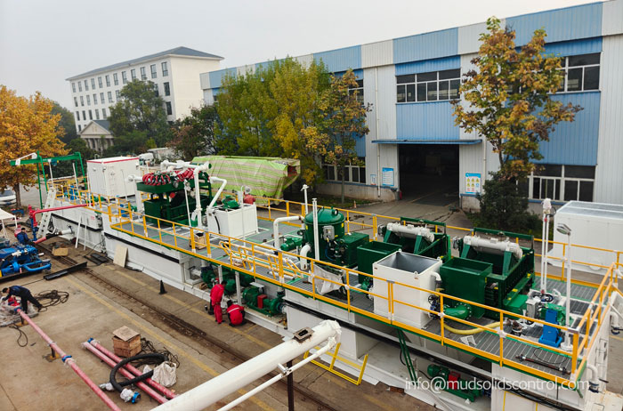 ZJ50 drilling rig solids control equipment package