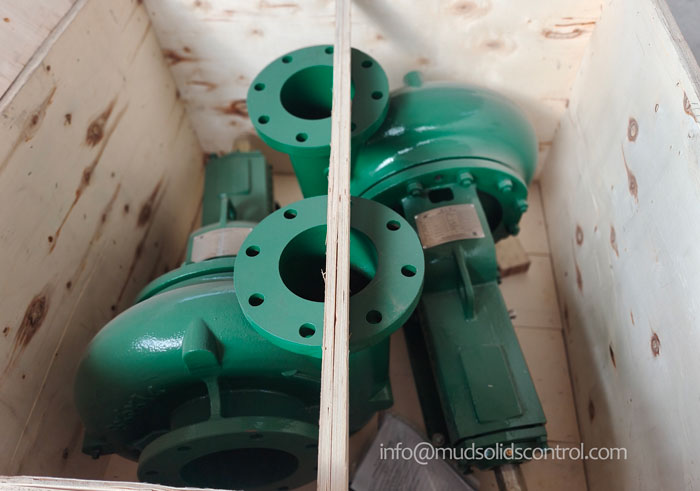 Sand pump shipped to Saudi Arabia
