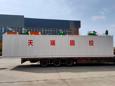 Mud Tank with solids control equipment Mud Tank with solids control equipment