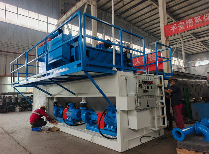 500GPM hdd mud system for Middle East
