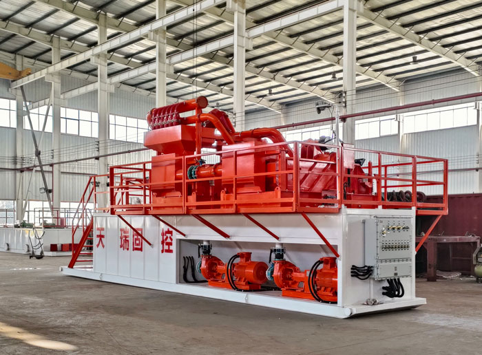 HDD mud recycling system for Africa drilling