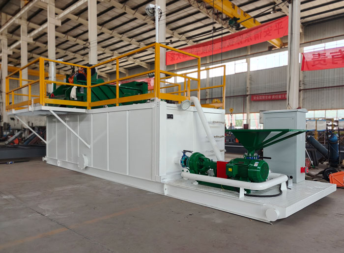 Mud Mixing Tank with shale shaker