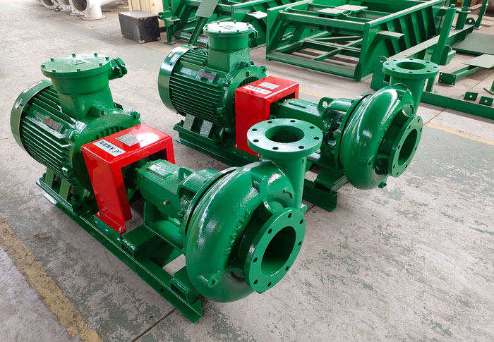 Mission pump replacement