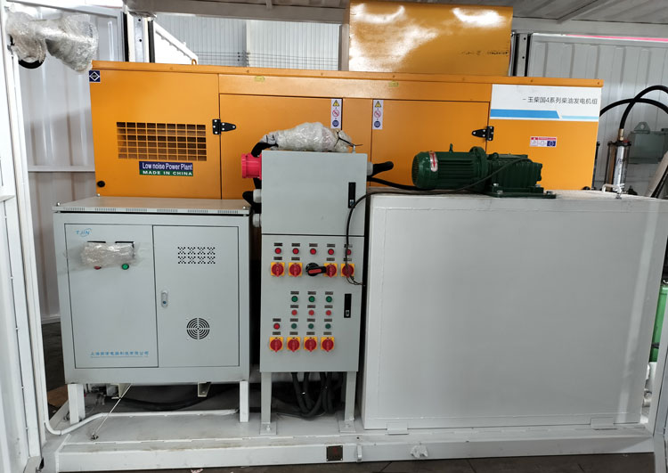 diesel generator compartment for zero-discharge mud skid for Central Asian oilfields diesel generator compartment for zero-discharge mud skid for Central Asian oilfields