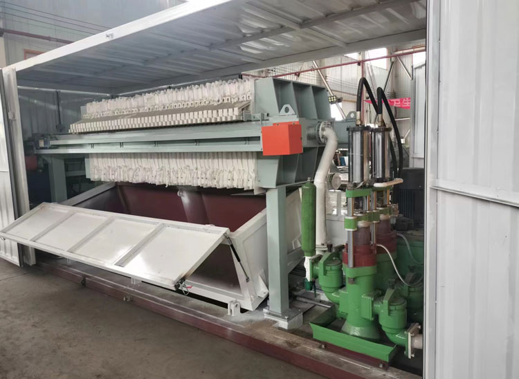 plate and frame filter press compartment for water-based mud solids control plate and frame filter press compartment for water-based mud solids control