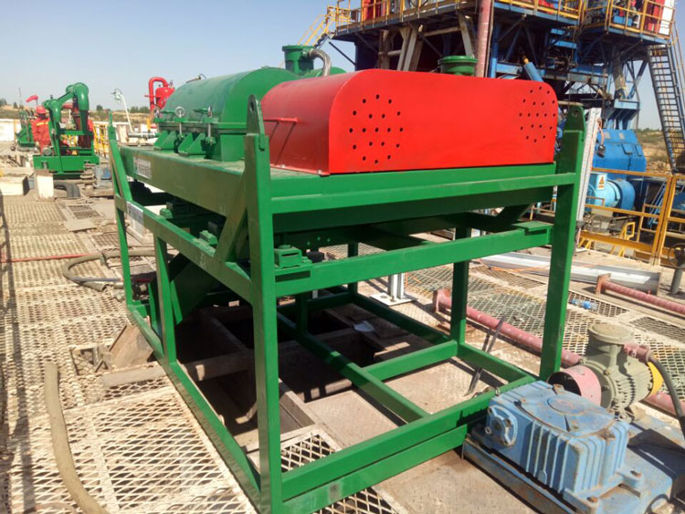 decanter centrifuge of solids control system